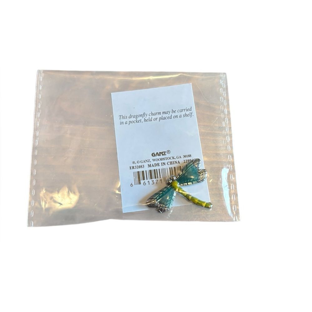 Ganz dragonfly charm